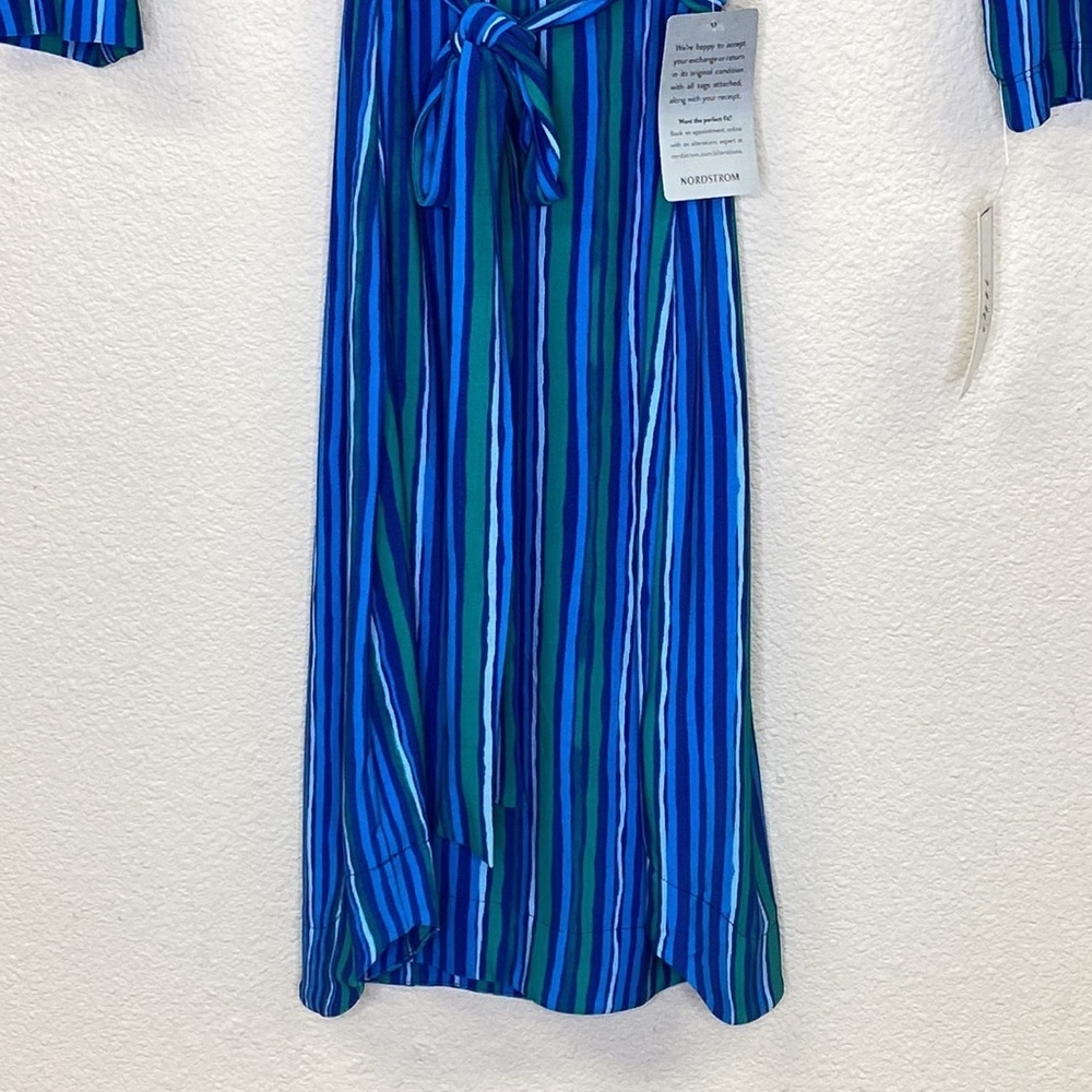 dm collection Striped Jersey Dress NWT Size 0 - Picture 4 of 15
